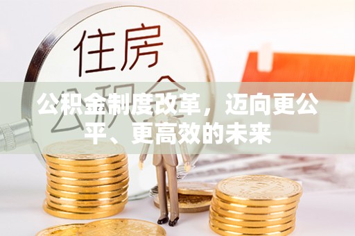 莲湖公积金制度改革，迈向更公平、更高效的未来