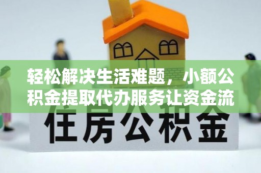 莲湖轻松解决生活难题，小额公积金提取代办服务让资金流动更便捷