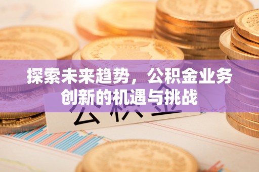 莲湖探索未来趋势，公积金业务创新的机遇与挑战