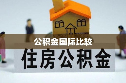 莲湖公积金国际比较