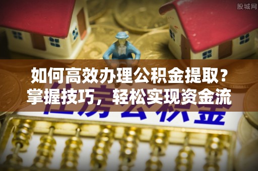 莲湖如何高效办理公积金提取？掌握技巧，轻松实现资金流动