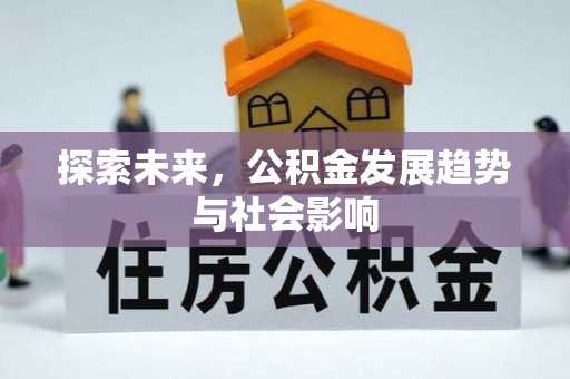 莲湖探索未来，公积金发展趋势与社会影响