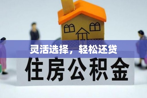 莲湖灵活选择，轻松还贷