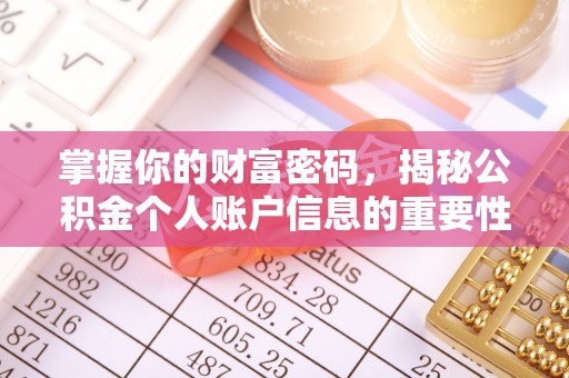 莲湖掌握你的财富密码，揭秘公积金个人账户信息的重要性