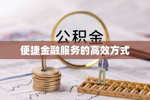 莲湖便捷金融服务的高效方式